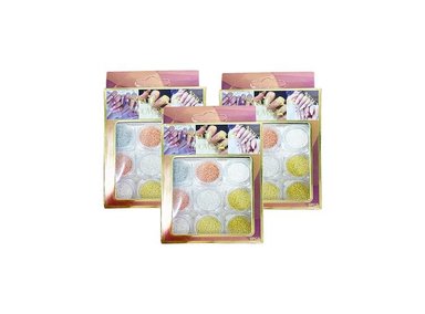 NAIL ART POWDER BALINES 9 PZ 3 UNID