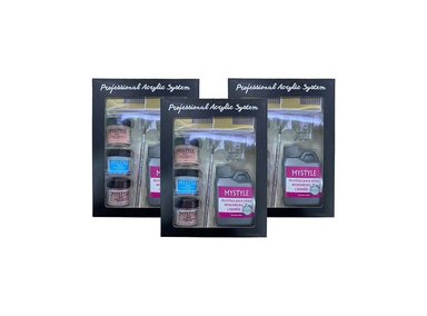 MYSTYLE KIT PRINCIPIANTE DE ACRILICO 3 UNID
