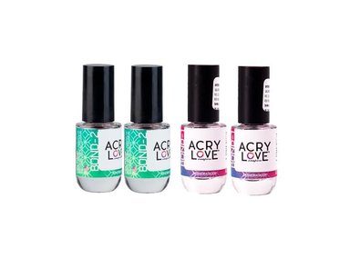 PACK 1 Y 2 ADHERENTE Y DESHIDRATADOR ACRY LOVE 14ML 2UNI
