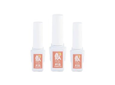 AURA BASE RUBBER COLORES #18 3 UNID