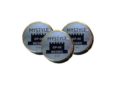 MYSTYLE GEL PAINT NEGRO 5ML 3 UNID