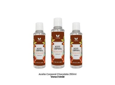 ACEITE CORPORAL CHOCOLATE 250ML VENA 3UND - 2