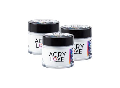 POLVOS ACRÍLICOS DIAMOND CRYSTAL ACRYLOVE 56G 3UNI
