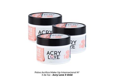 POLVOS ACRILICOS ACRY LOVE #3 - 56G 3UNI - 2