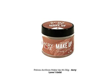 POLVOS ACRILICOS MAKE UP #4 - 56G - 2