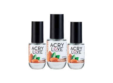 ACEITE PARA CUTÍCULA 14ML ALMENDRAS - ACRYLOVE 3 UNID