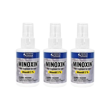 LOCIÓN MINOXIN 60ML 3 UNI