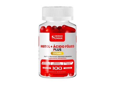 INOSITOL +  ACIDO FOLICO 100 CAPSULAS DERMO SUMAK