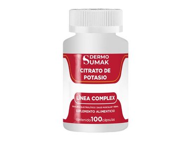 CITRATO DE POTASIO SALUD MUSCULAR 100 CAPSULAS DERMO SUMAK
