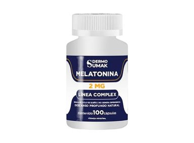 MELATONINA COMPLEX 2MG 100 CAPSULAS DERMO SUMAK