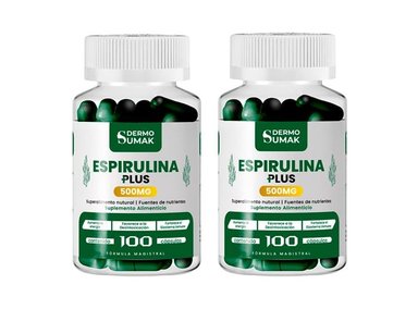 ESPIRULINA PLUS 500MG DERMO SUMAK 2 UND