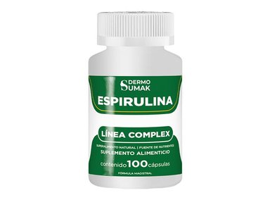 ESPIRULINA SUPERALIMENTO NATURAL 100 CAPSULAS DERMO SUMAK