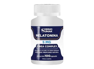 MELATONINA COMPLEX 5MG 100 CAPSULAS DERMO SUMAK