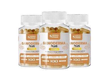 GANODERMA PLUS 500MG DERMO SUMAK 3 UND