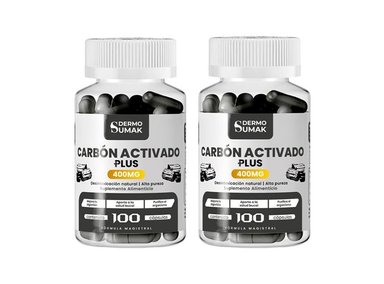 CARBON AC PLUS 400MG DERMO SUMAK 2 UND