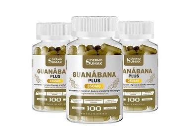 GUANA BOOST PLUS 100 CAPSULAS DERMO SUMAK 3 UND
