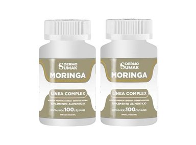 MORINGA ENERGIA NATURAL 100 CAPSULAS DERMO SUMAK 2 UND