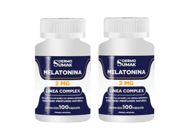 MELATONINA COMPLEX 2MG 100 CAPSULAS DERMO SUMAK 2 UND