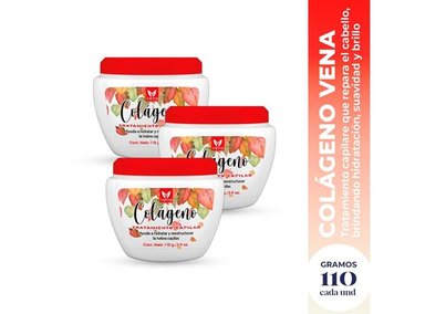 GEL FIJADOR DE CABELLO AMARILLO 35G ULTRA SUAVE VENA 3 UND - 2