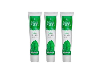 CREMA DENTAL GREEN WORLD HERBS 120GR HGW 3 UND