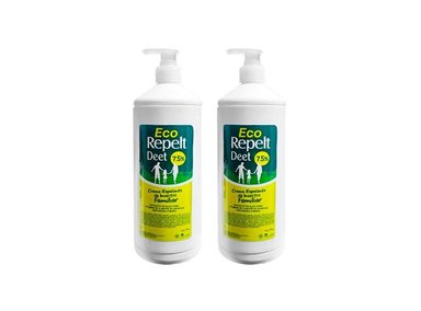 REPELENTE FAMILIAR ECO REPELT DEET 75% 1LT LA COOPER 2 UND