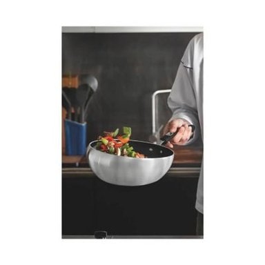 SARTÉN WOK TRAMONTINA ACERO INOXIDABLE MULTICOLOR PROFESSIONAL 28CM