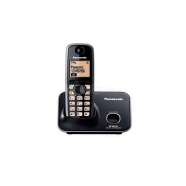 TELÉFONO PANASONIC INALAMBRICO KX-TG3711LB NEGRO - 1