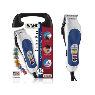 MAQUINA DE CORTAR CABELLO WAHL COLOR PRO 20 PZAS 79300-1118. - 1
