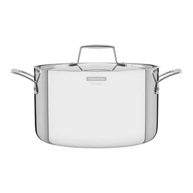 OLLA TRAMONTINA ACERO INOXIDABLE SILVER CACEROLA ACE INOX C/TAPA 24 CM