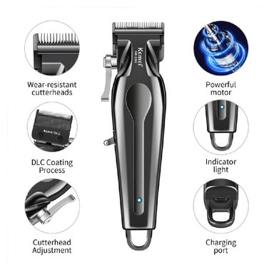 MAQUINA DE CORTAR CABELLO PROFESIONAL KEMEI - 5