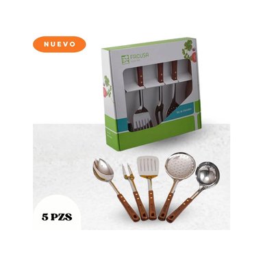 JUEGO DE UTENSILIOS FACUSA  5 PIEZAS M