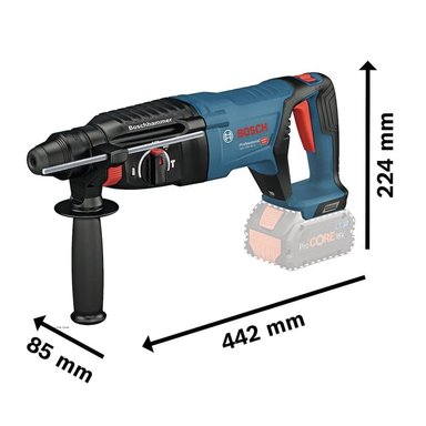 ROTOMARTILLO BOSCH GBH 18V 26D SDS-PLUS 25J MALETÍN SIN BAT - 3