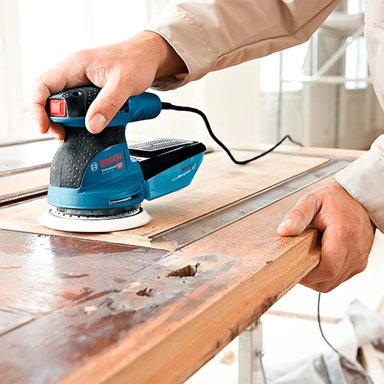LIJADORA BOSCH GEX 125 1-AE 250 WATTS EXCENTRICA PROF VELCRO - 2
