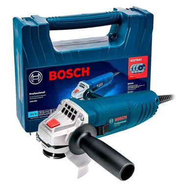 ESMERIL AMOLADORA 850 WATTS BOSCH GWS 850 + MALETA PLÁSTICA