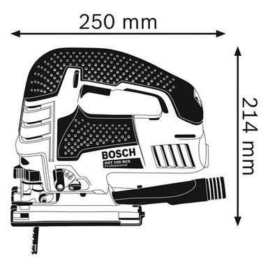 SIERRA CALADORA BOSCH GST 150 BCE 780W INDUSTRIAL HEAVY DUTY - 3