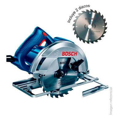 SIERRA CIRCULAR BOSCH 7-1/4(184MM) GKS 150 1500 WATT + DISCO