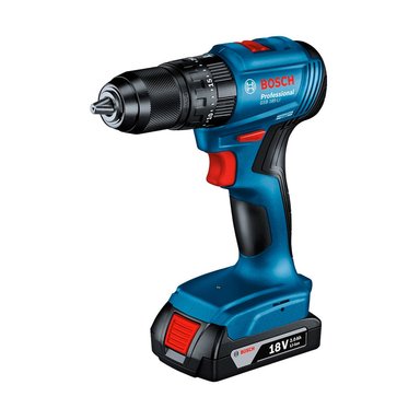 TALADRO PERCUTOR BOSCH GSB 185 LI BL + 2 BAT 2AH + CARGADOR + 23 ACC - 2