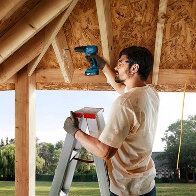 TALADRO PERCUTOR BOSCH GSB 185 LI BL + 2 BAT 2AH + CARGADOR + 23 ACC - 4