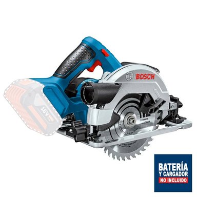 SIERRA CIRCULAR INALÁM. BOSCH GKS 18V-57 S/BAT. HEAVY DUTY