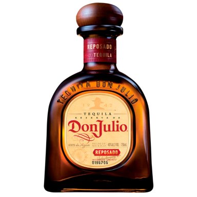 TEQUILA DON JULIO REPOSADO BOTELLA 750ML