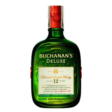 WHISKY BUCHANANS DELUXE 12 AÑOS BOTELLA 750ML - 1