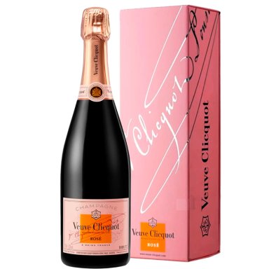 CHAMPAGNE VEUVE CLICQUOT ROSE BOTELLA 750ML