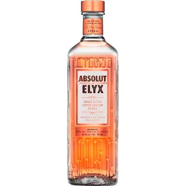 VODKA ABSOLUT ELYX BOTELLA 750ML