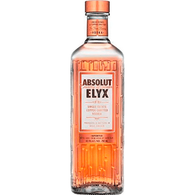 VODKA ABSOLUT ELYX BOTELLA 750ML - 1