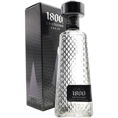 TEQUILA 1800 JOSE CUERVO CRISTALINO BOTELLA 700ML