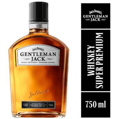 WHISKY JACK DANIEL'S GENTLEMAN BOTELLA 750 ML