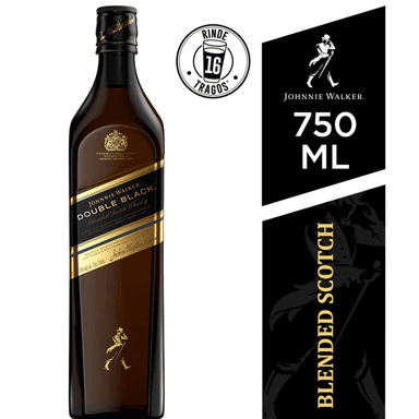 WHISKY JOHNNIE WALKER DOUBLE BLACK LABEL BOTELLA 750ML