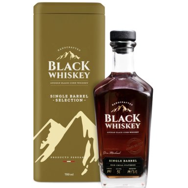 WHISKY BLACK WHISKEY SINGLE BARREL 700 ML