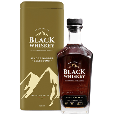WHISKY BLACK WHISKEY SINGLE BARREL 700 ML - 1