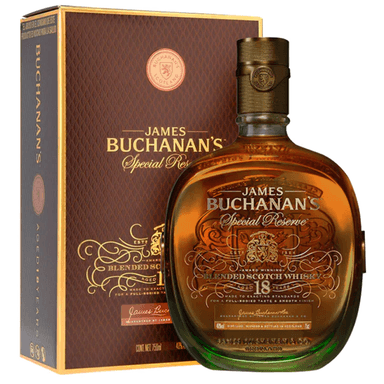 WHISKY BUCHANANS 18 AÑOS BOTELLA 750ML - 1
